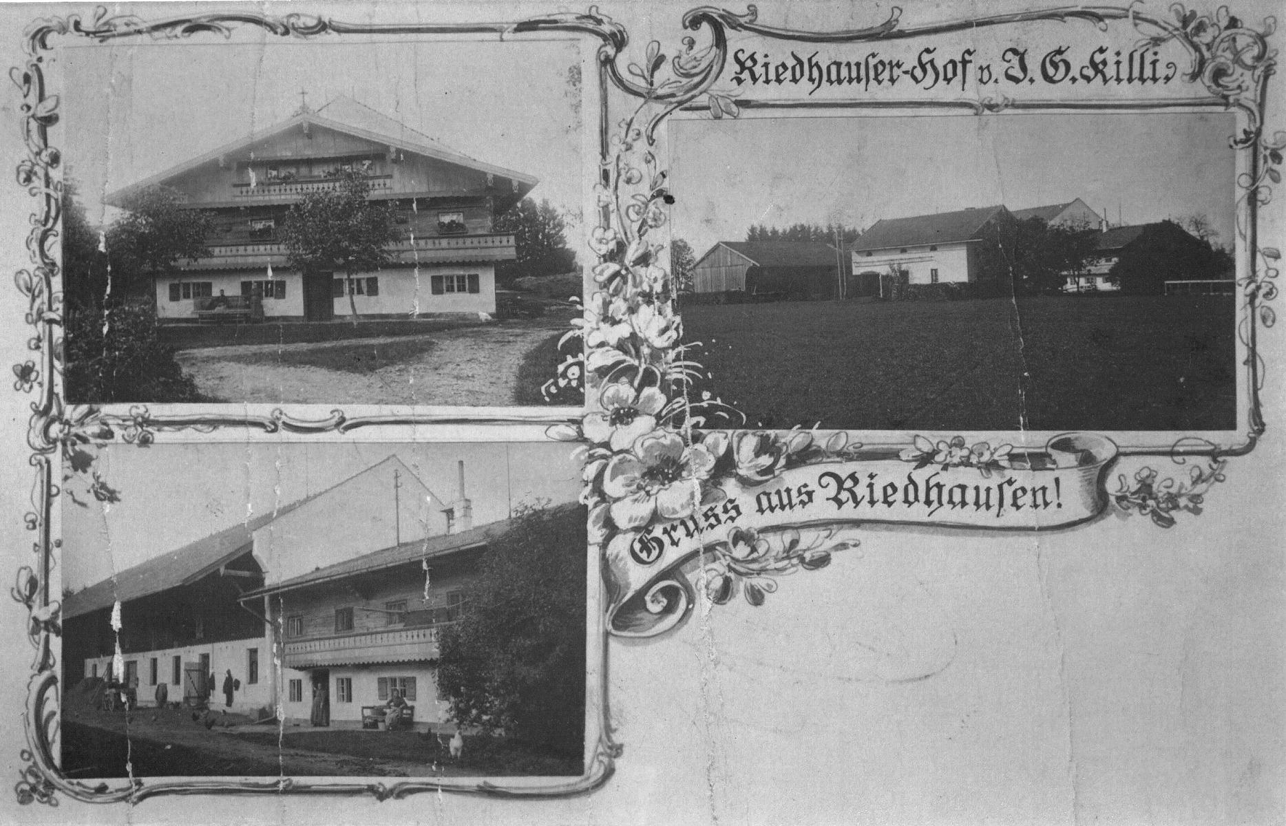 Postkarte Riedhausen