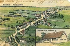 Postkarte Brunnthal aus dem Jahr 1900