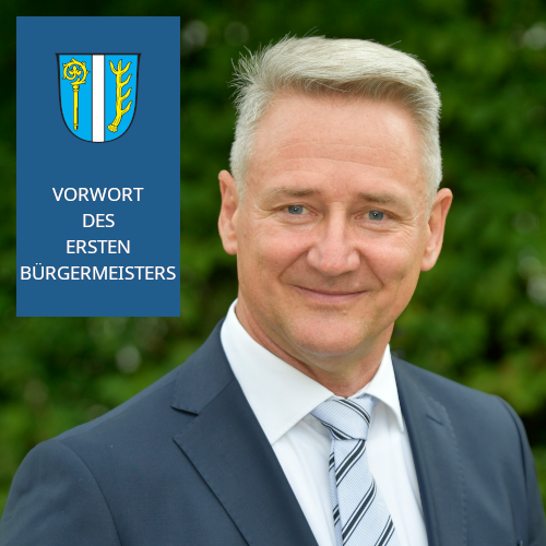 Erster Bürgermeister Stefan Kern im Anzug