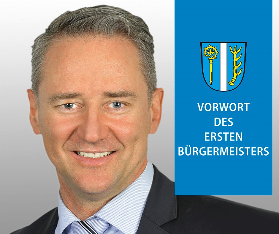 Das aktuelle Vorwort des ersten Bürgermeisters Stefan Kern