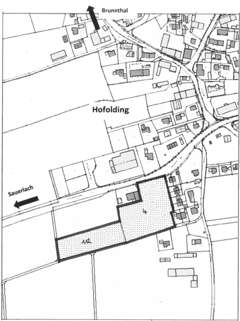 Flächennutzungsplan (31. Änderung: „Seniorenzentrum Hofolding  West“, Hofolding)