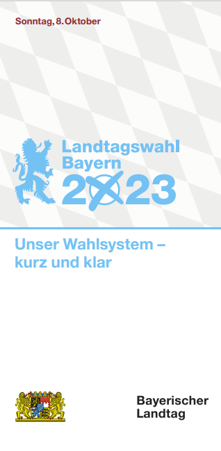 Flyer zum Wahlsystem der Landtagswahl (PDF)