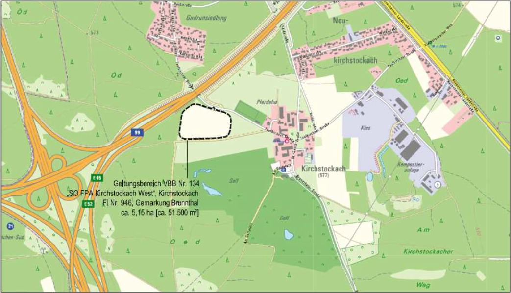 Lageplan Kirschstockach