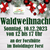 Plakat Waldweihnacht am 10.12.2023