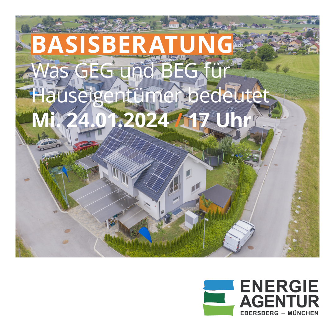 Terminankündigung: Was GEG und BEG für Hauseigentümer bedeuten