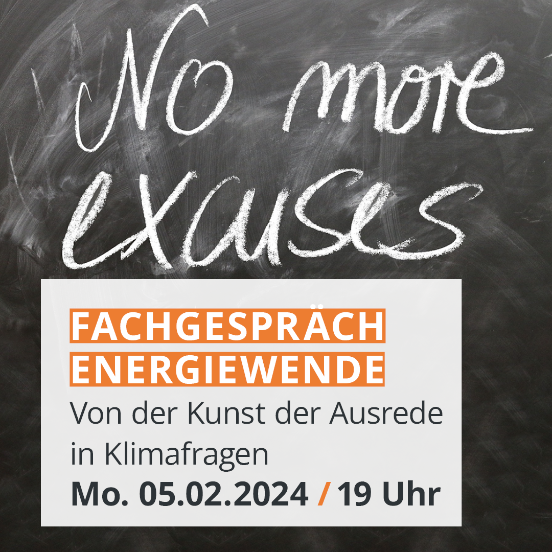 Plakat Fachgespräch Kunst der Ausrede 05.02.2024