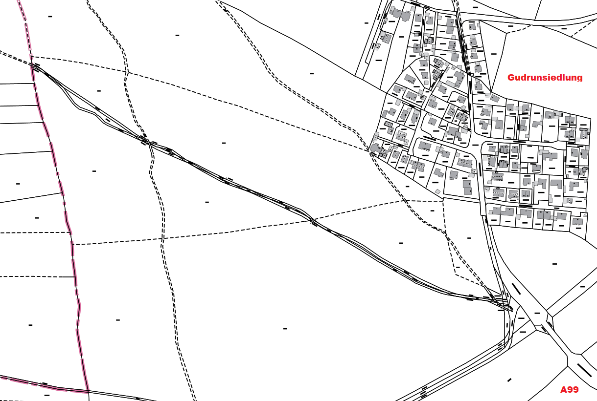 Lageplan Taufkirchner Weg