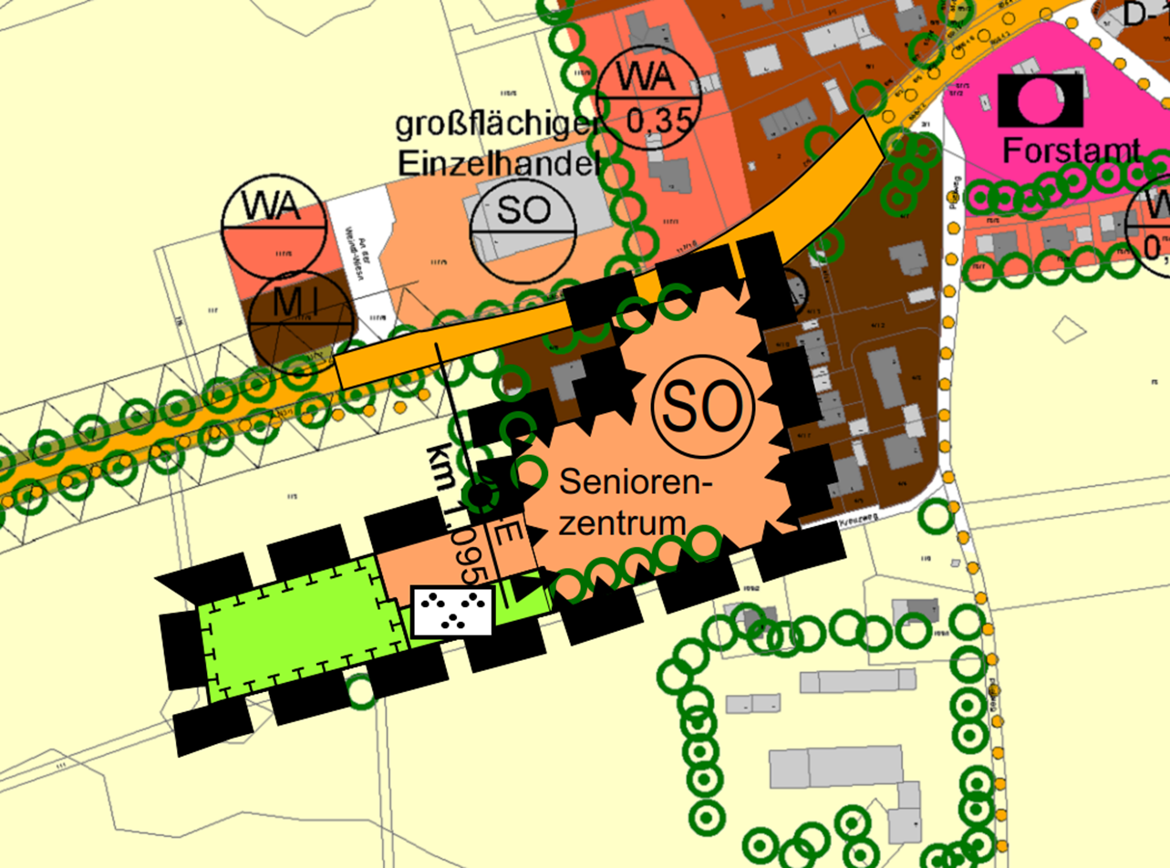 31. Änderung des Flächennutzungsplans „Seniorenzentrum Hofolding West“, Hofolding